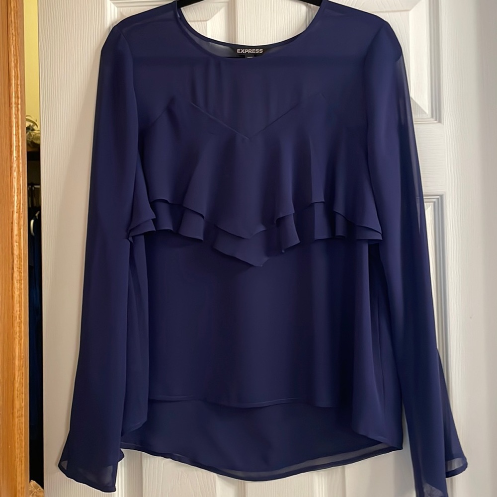 Express long sleeved blouse